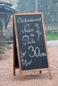 Anniversaire du mariage au Domaine du Vierre