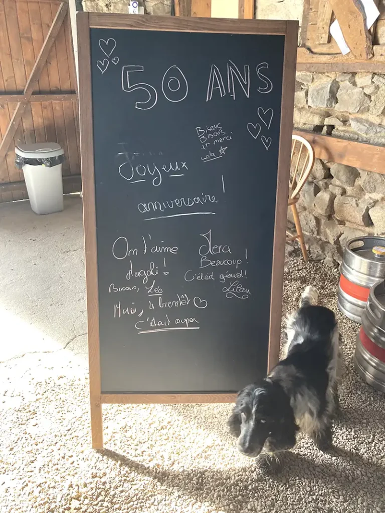 tableau dédicace